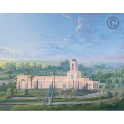 Newport Beach California Temple Painting