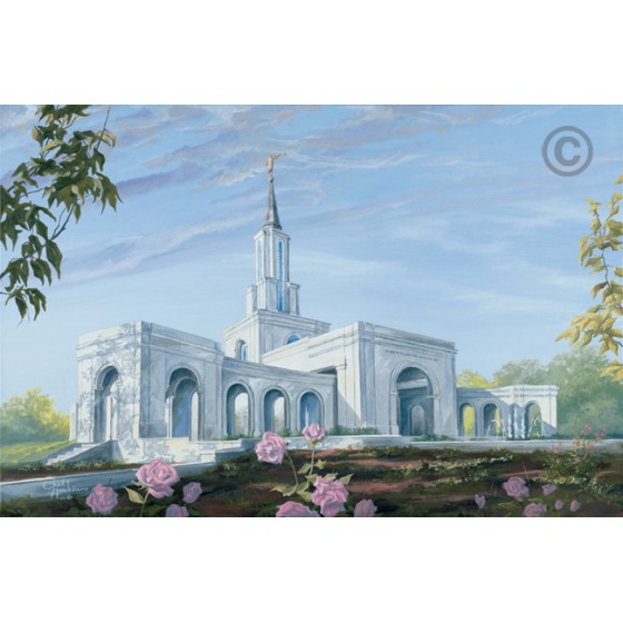 Sacramento California Temple Painting
