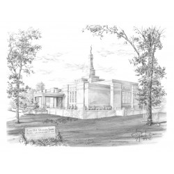 St. Paul Minnesota Temple Drawing