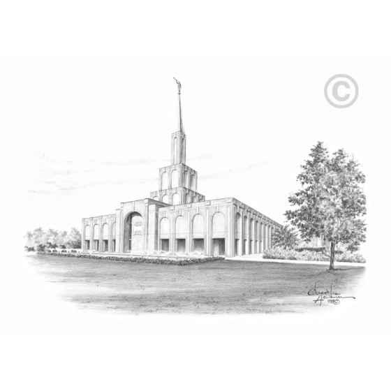 Toronto Ontario Temple Drawing