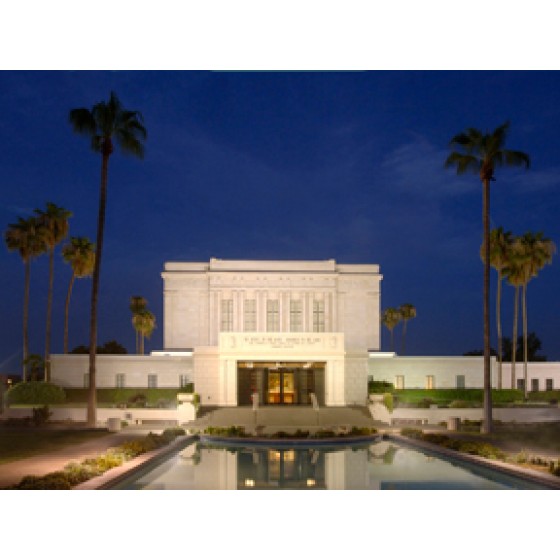 Mesa Arizona Temple No-Flip Recommend Holder
