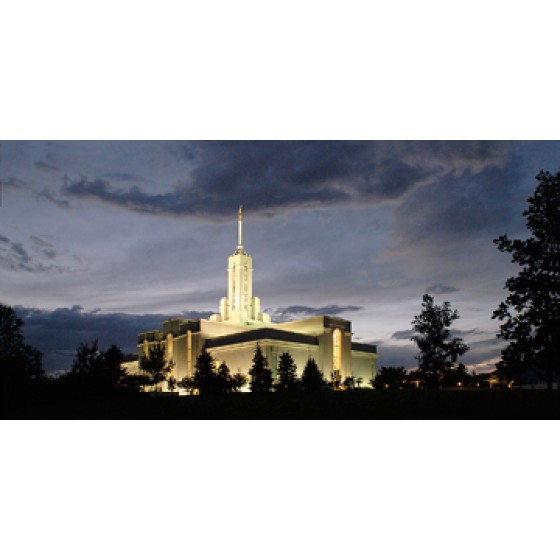 Mt. Timpanogos Utah Temple No-Flip Recommend Holder
